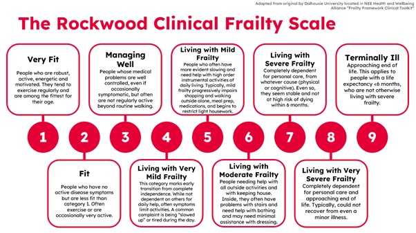 The Rockwood Clinical Frailty Scale